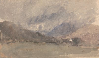 Capel Curig, Caernarvonshire, Wales by David Cox